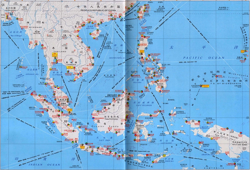 东南亚港口地图，东南亚港口海运运价表，东南亚港口城市
